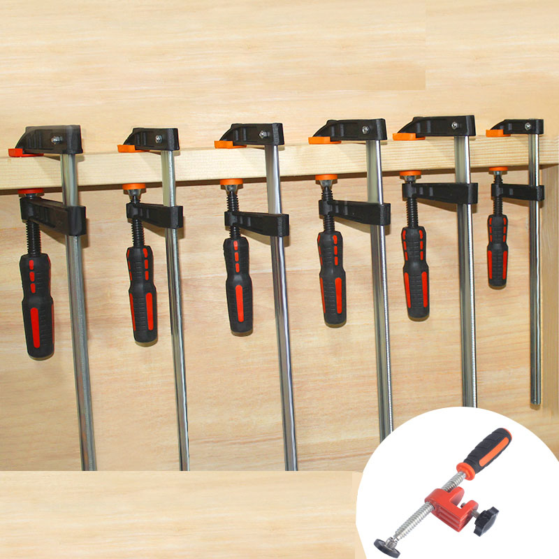 Clamp Set F Style - Zestaw zacisków do prętów z żelaza