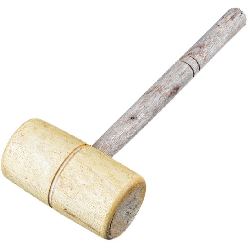 Mallet Wood Carving - Drewniany młotek z uchwytem, młotek do