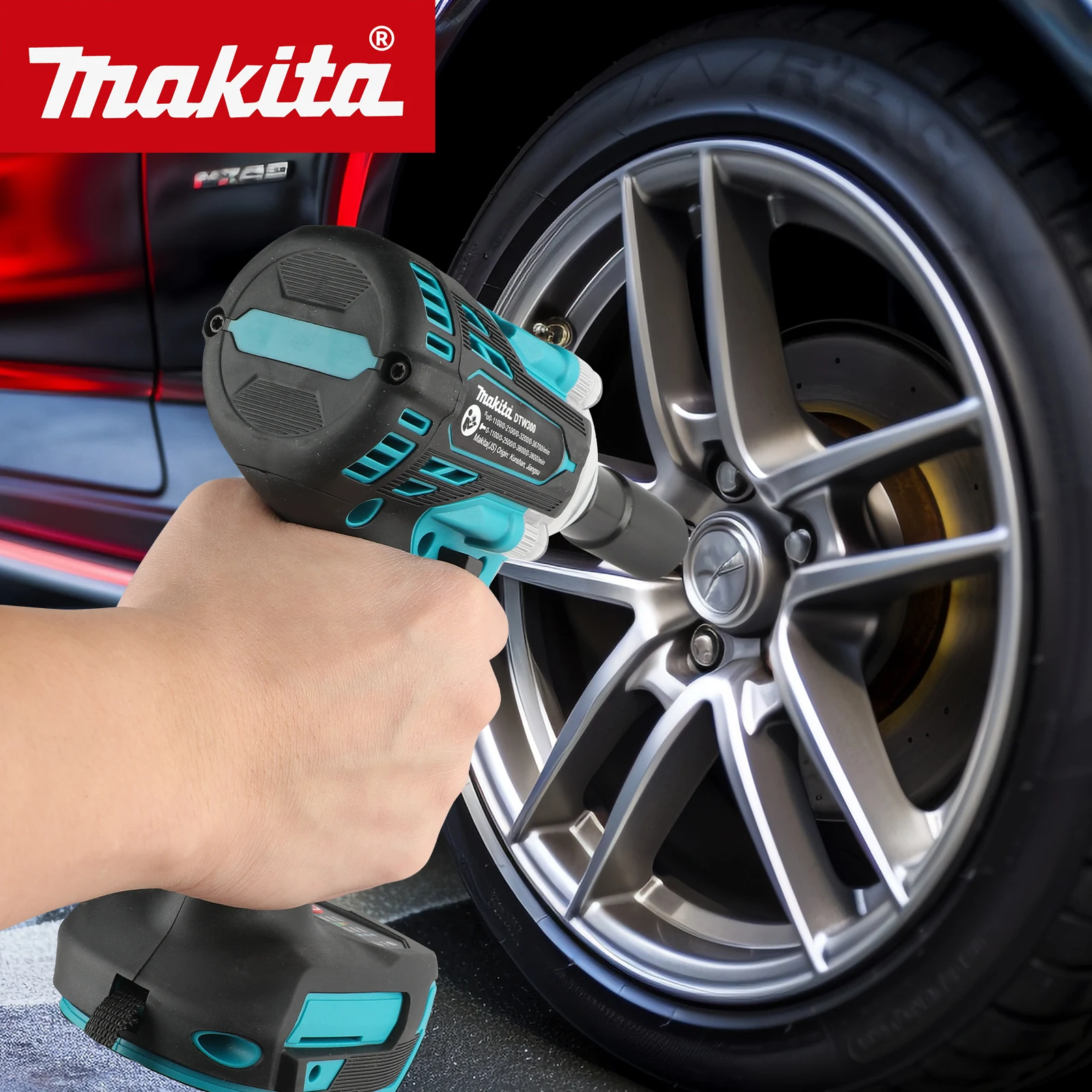 Makita Drill Dtw300 - MAKITA DTW300Z Bezszczotkowy klucz udarowy litowo-jonowy