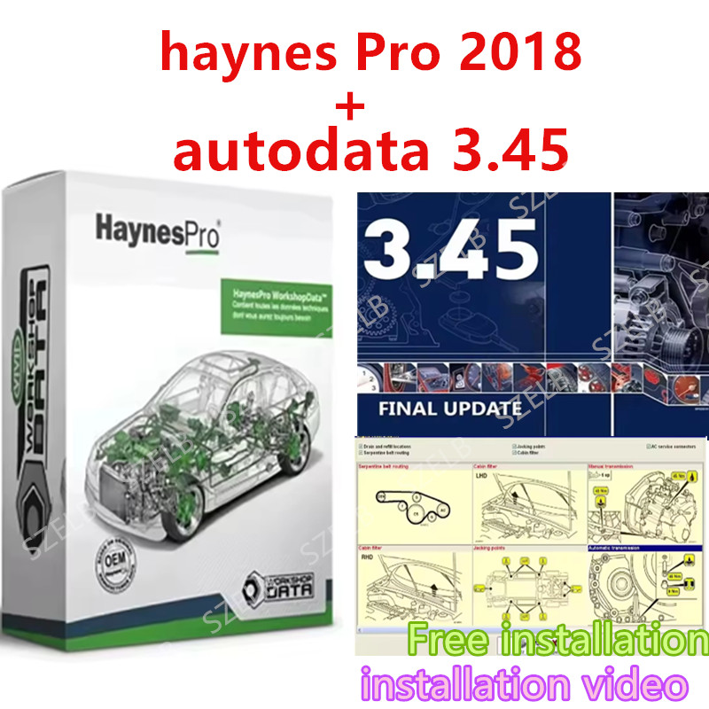 Workshop Tools Automotive - Haynes Pro (Vivid2018) i Autodata3.45 Atris-Technik