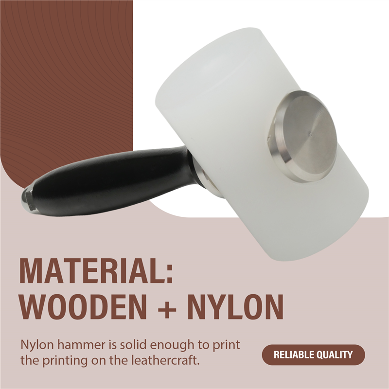 AT63 - Skórzany młotek do wyro – Mallet Wood Carving recenzja i cena