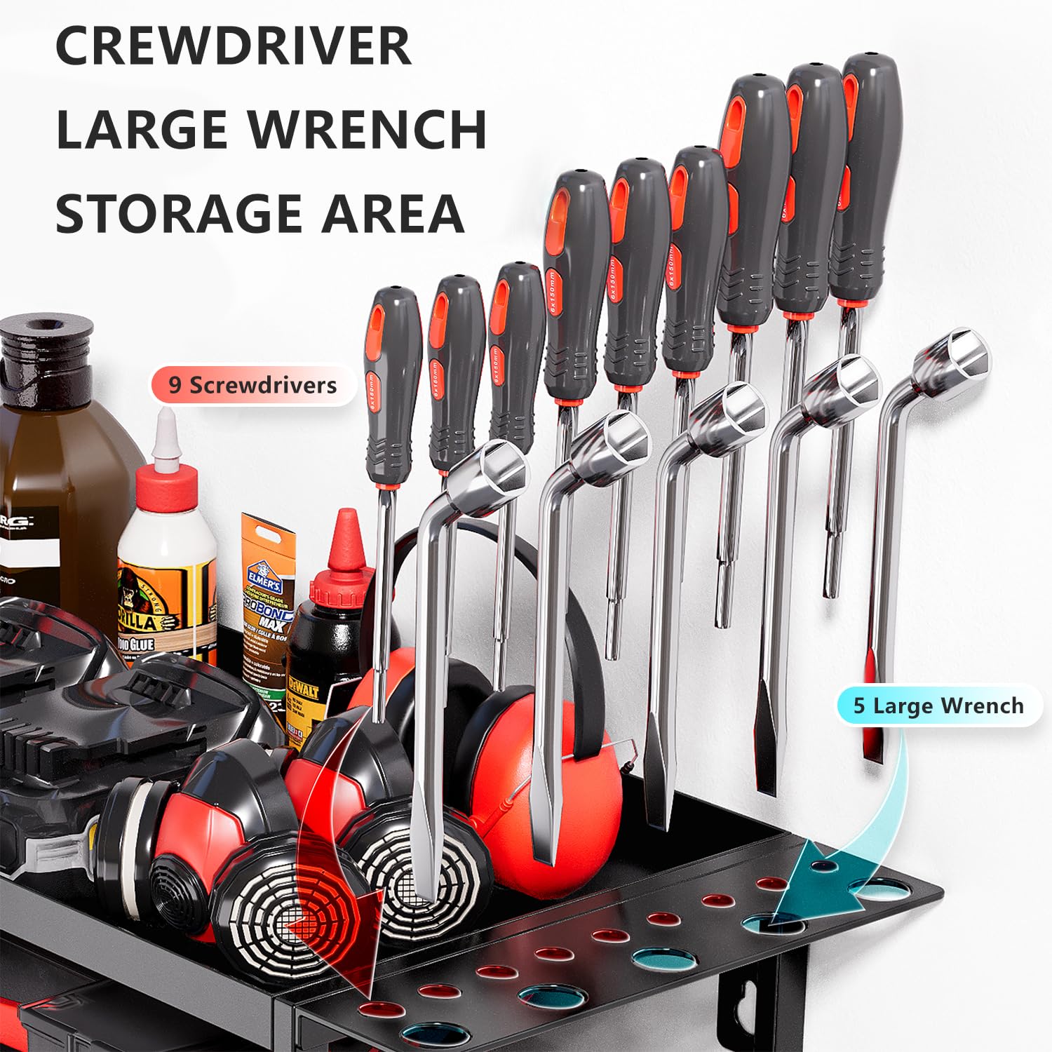Uchwyt ścienny na narzędzia el – Tools In Electrical Workshop recenzja i cena