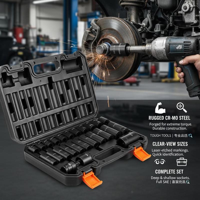 Zestaw narzędzi udarowych 3/8  – Workshop Marking Tools recenzja i cena