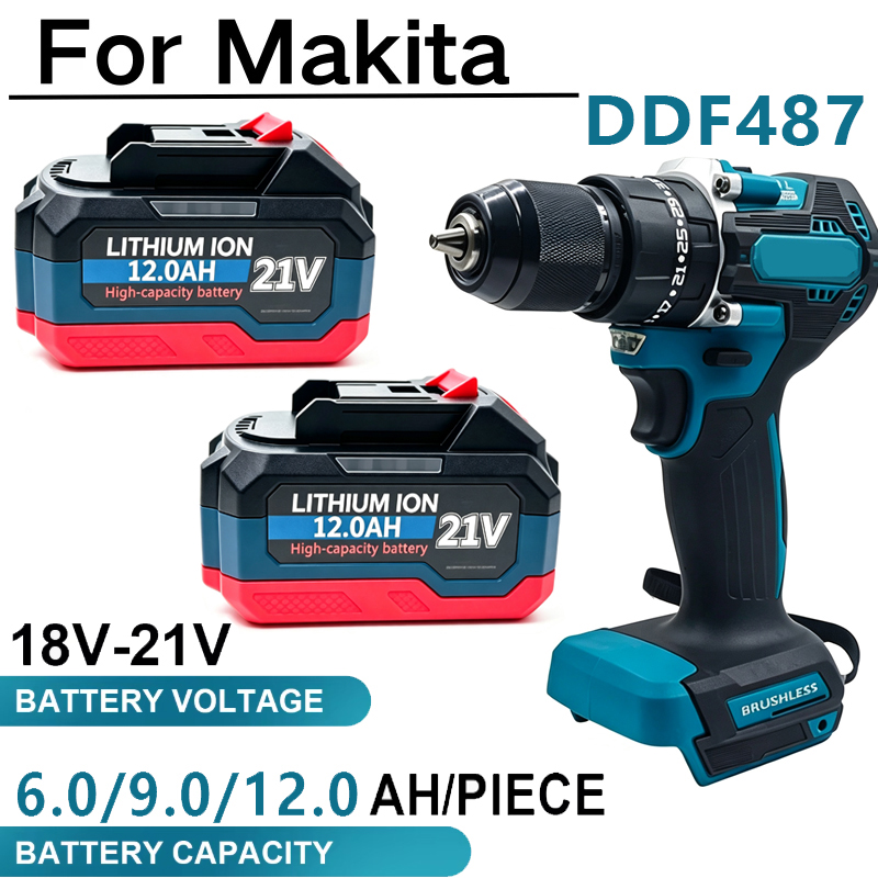 Akumulator 18-21V 12.0Ah do na – Makita Drill Ddf484 recenzja i cena