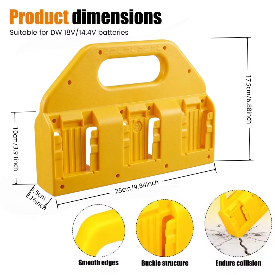 Uchwyt na baterie Dewalt 18V,  – Tools In Electrical Workshop recenzja i cena