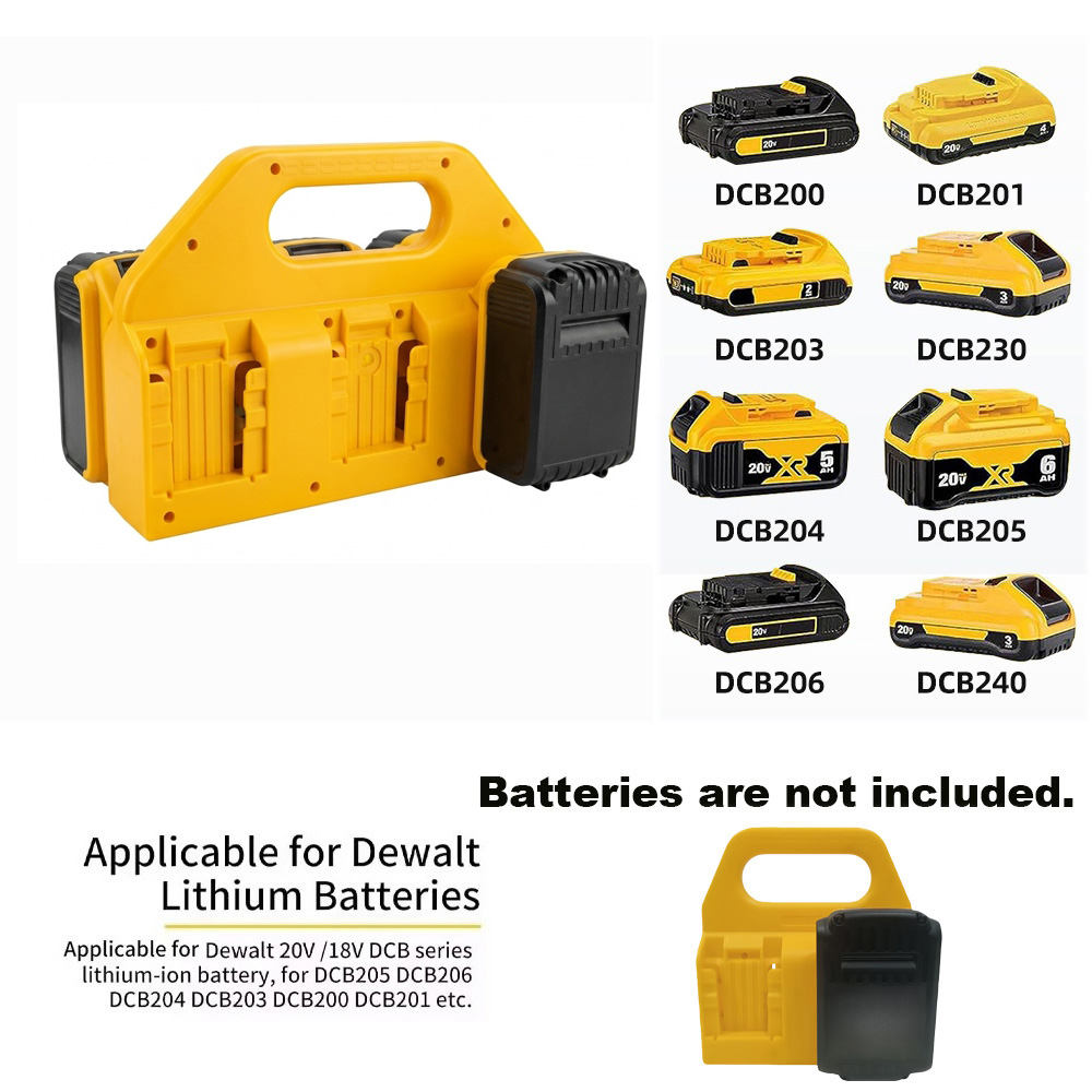 Uchwyt na baterie Dewalt 18V,  – Tools In Electrical Workshop recenzja i cena