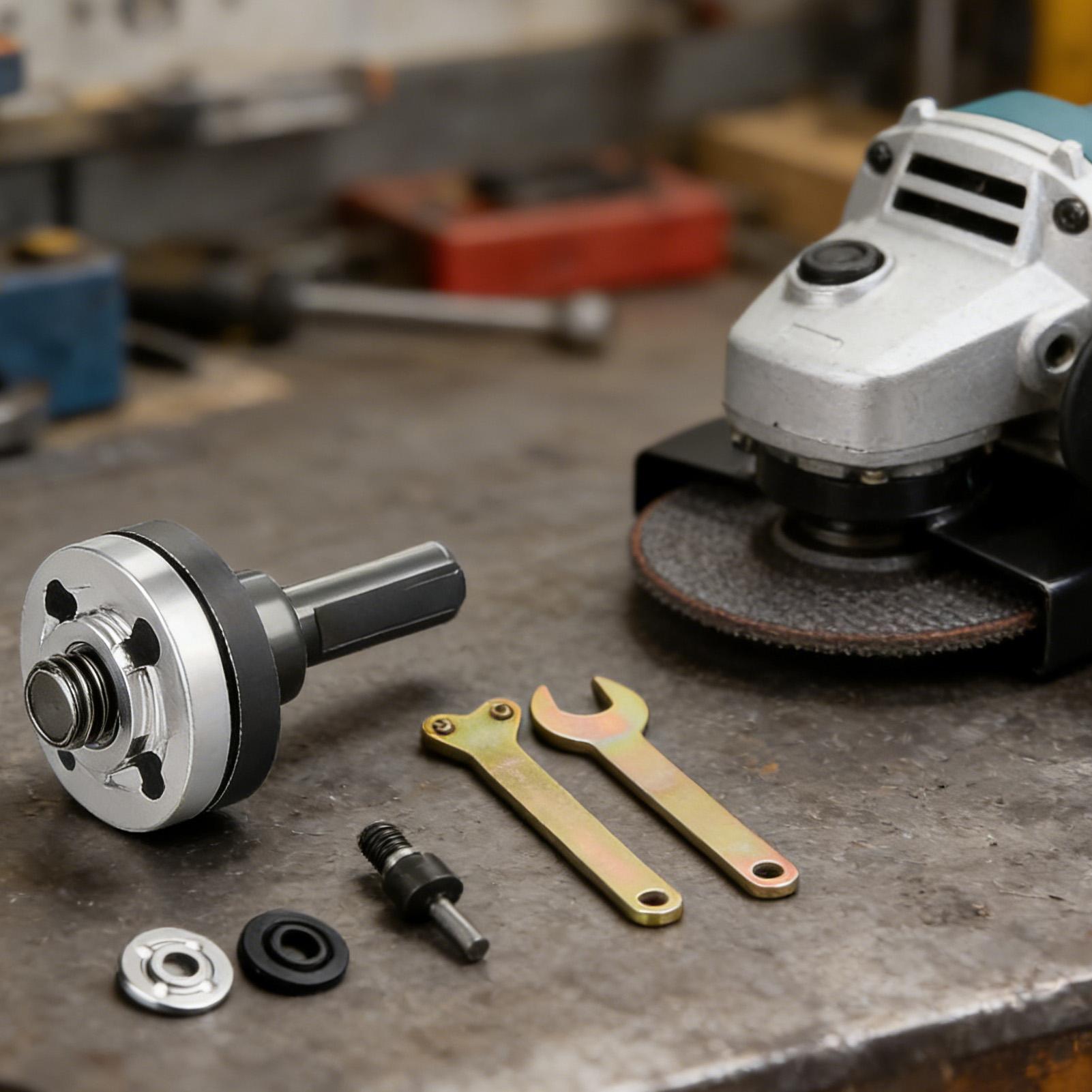 Zestaw nakrętek do szlifierki  – Tools In Electrical Workshop recenzja i cena