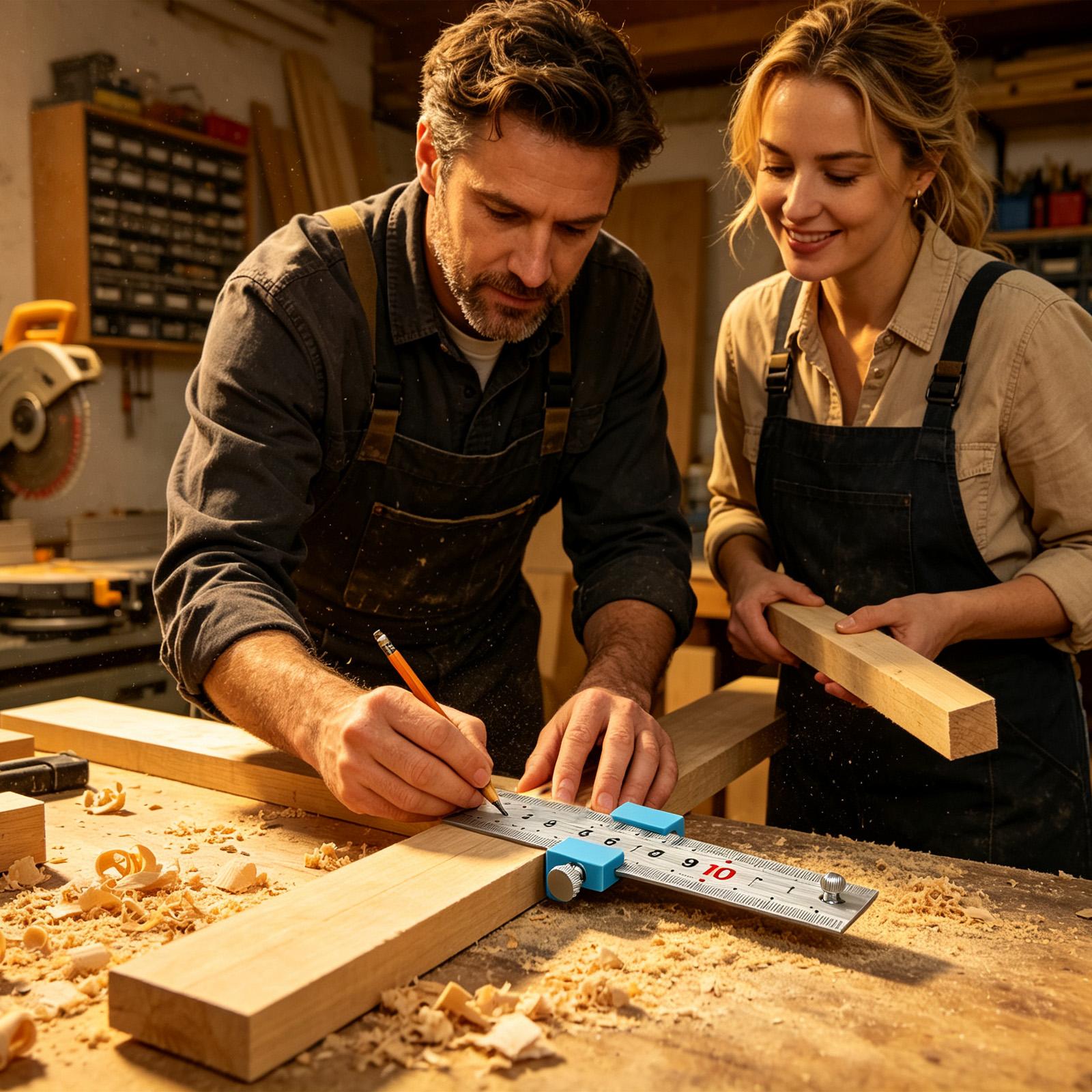 Narzędzia stolarskie Liniał st – Workshop Marking Tools recenzja i cena