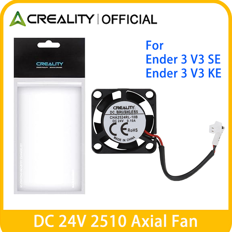 Wentylatory ekstrudera Crealit – Creality Printer Ender 3 V3 recenzja i cena