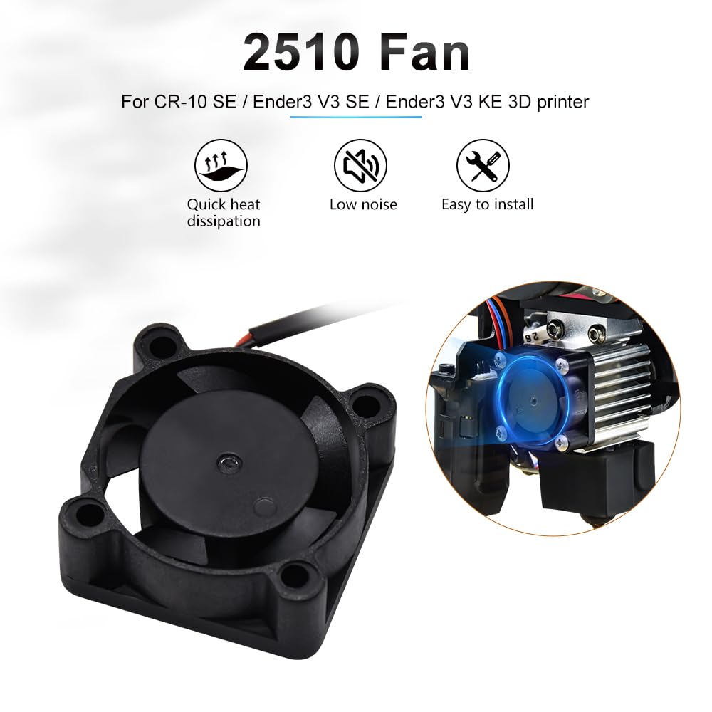Wentylatory ekstrudera Crealit – Creality Printer Ender 3 V3 recenzja i cena