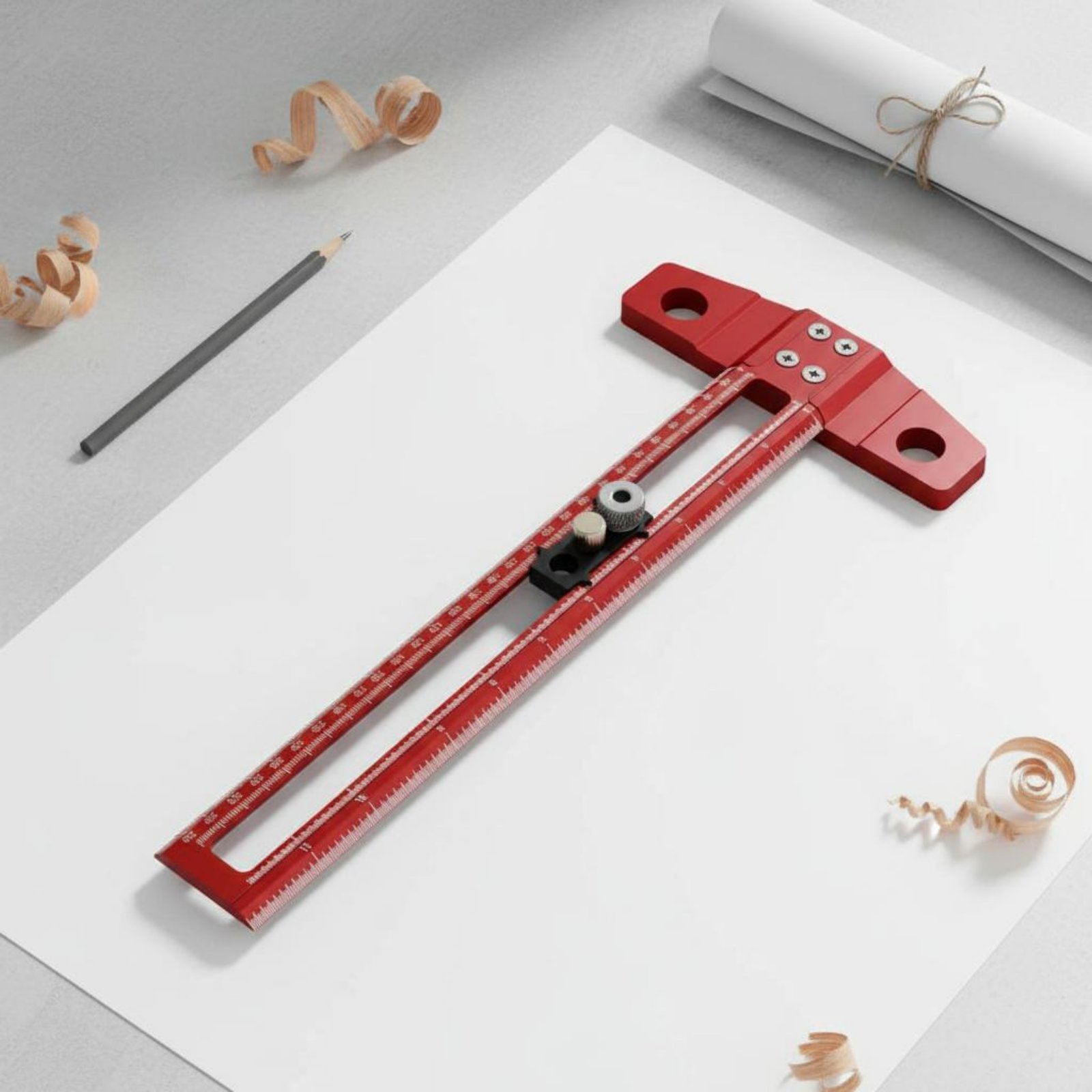 Liniał T-Square z laserowo gra – Workshop Marking Tools recenzja i cena