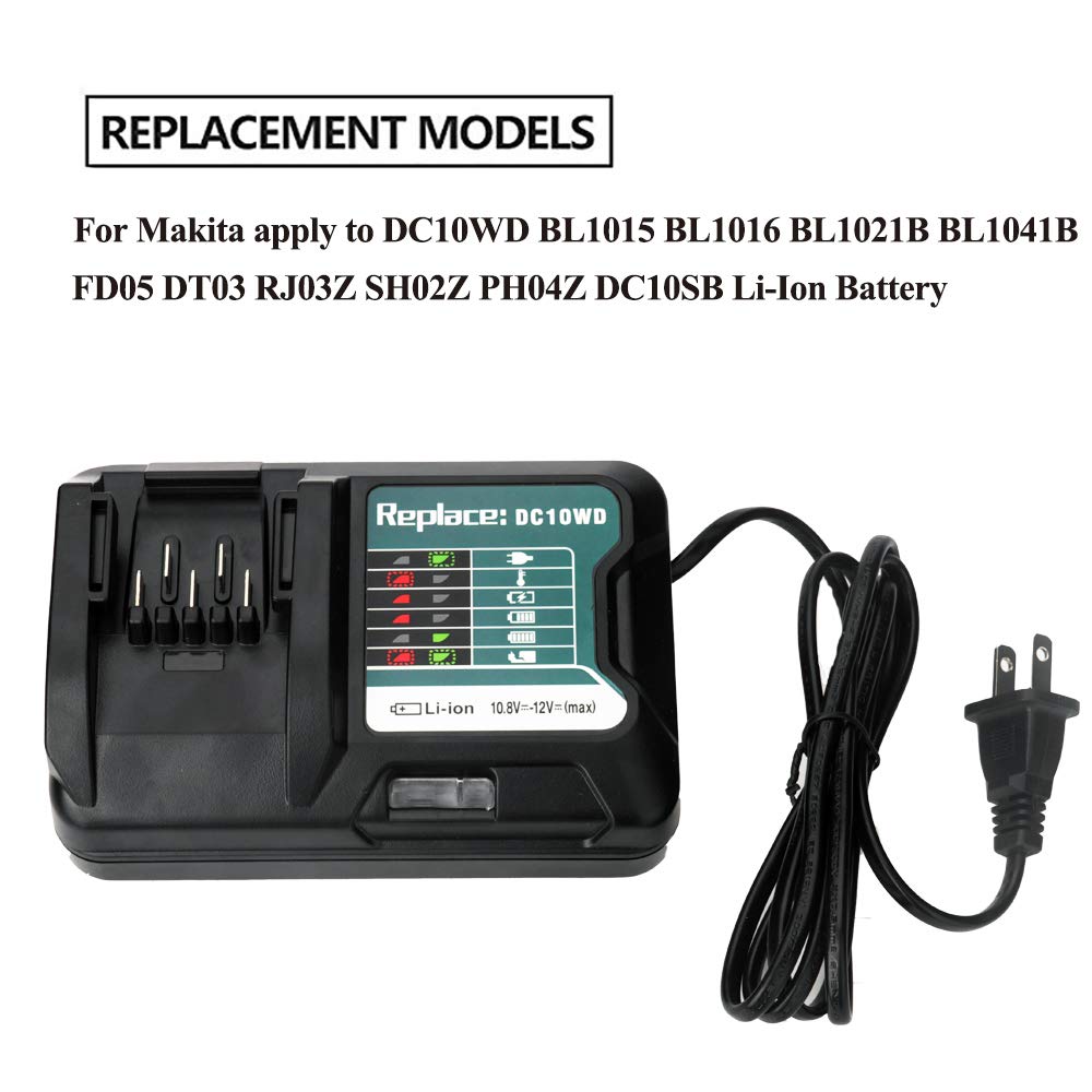 Ładowarka DC10WD do akumulator – Makita Drill Hp1640 recenzja i cena