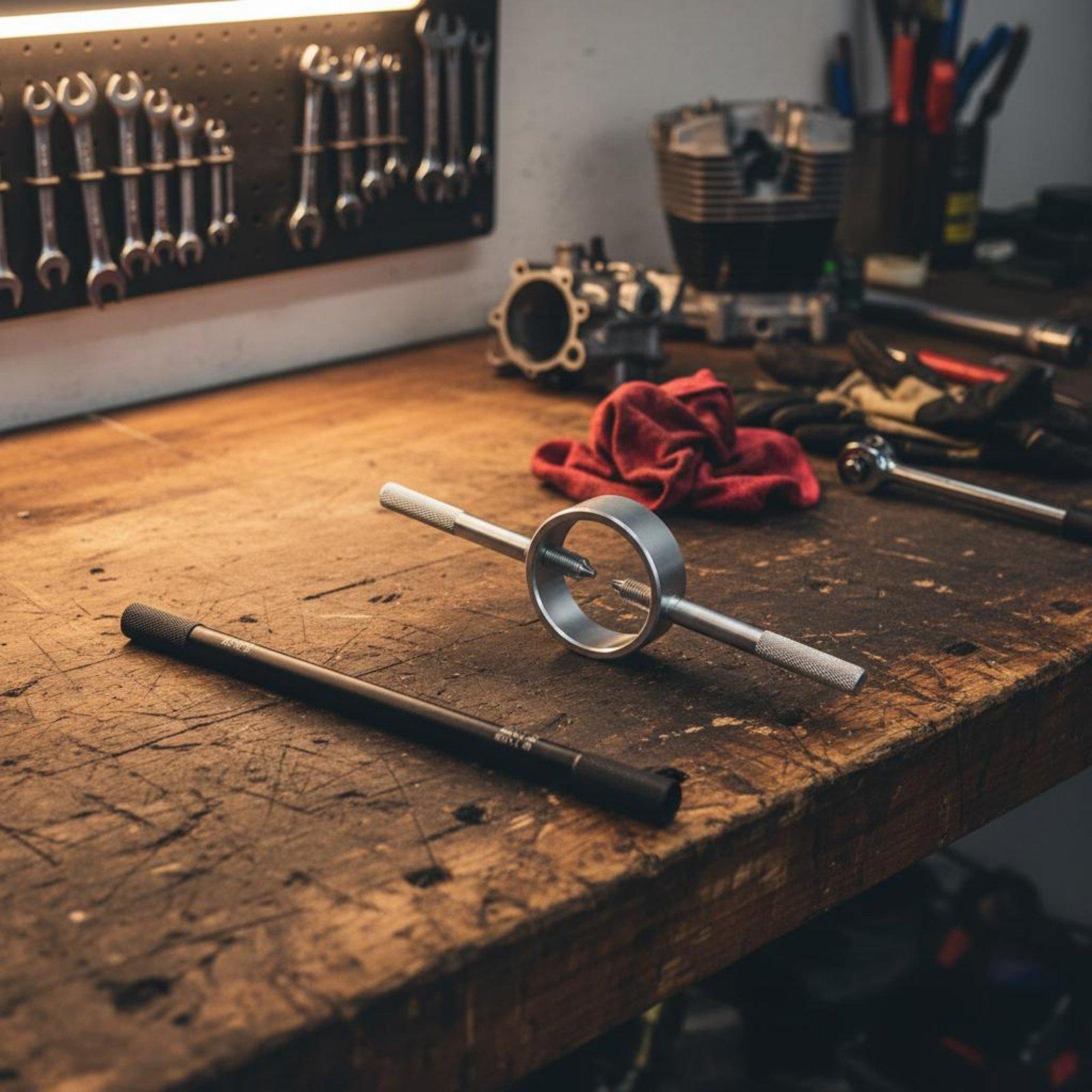 Kompresor do sprężyn zaworowyc – Tools For Motorcycle Workshop recenzja i cena