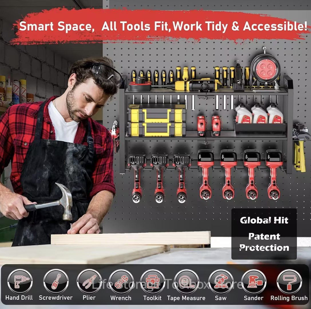 Wielofunkcyjny metalowy regał  – Tools In Electrical Workshop recenzja i cena