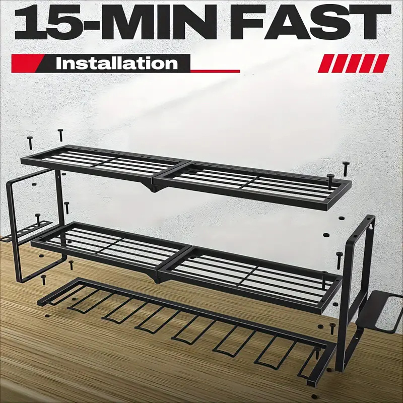 Wielofunkcyjny metalowy regał  – Tools In Electrical Workshop recenzja i cena